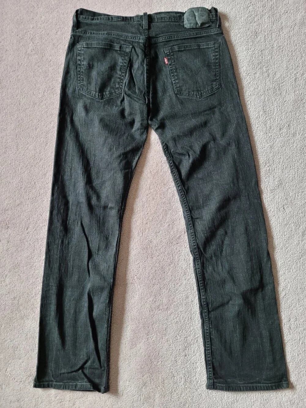 Levi’s 569 Loose Straight Fit Jeans Men’s 34x34 Black Tab Versatile Black